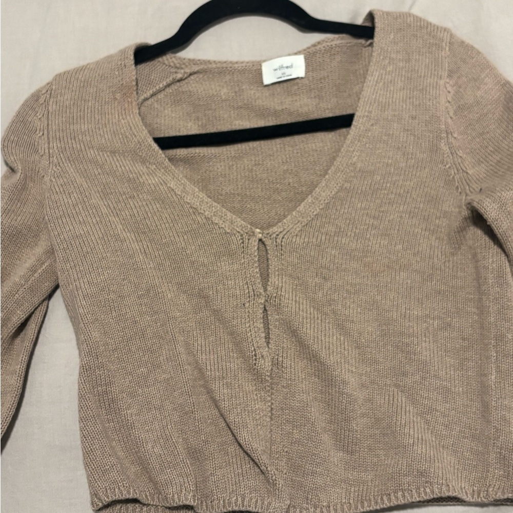 Wilfred Beige Knit Sweater